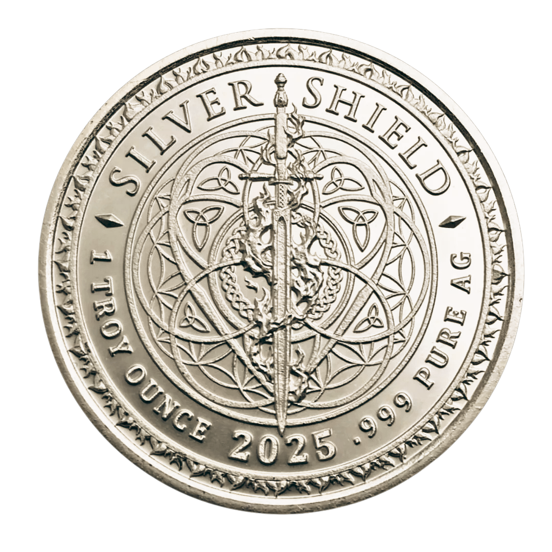 Pure Silver .999 Bullion - Jesus Christ - 1 oz round coin