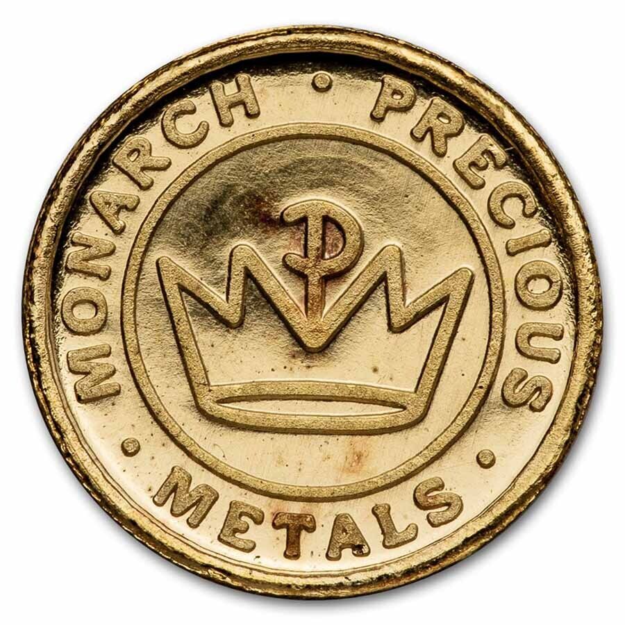 Pure GOLD .999 Bullion - Gold eagle 1/100 oz round coin Sealed in Capsule 0.31gr