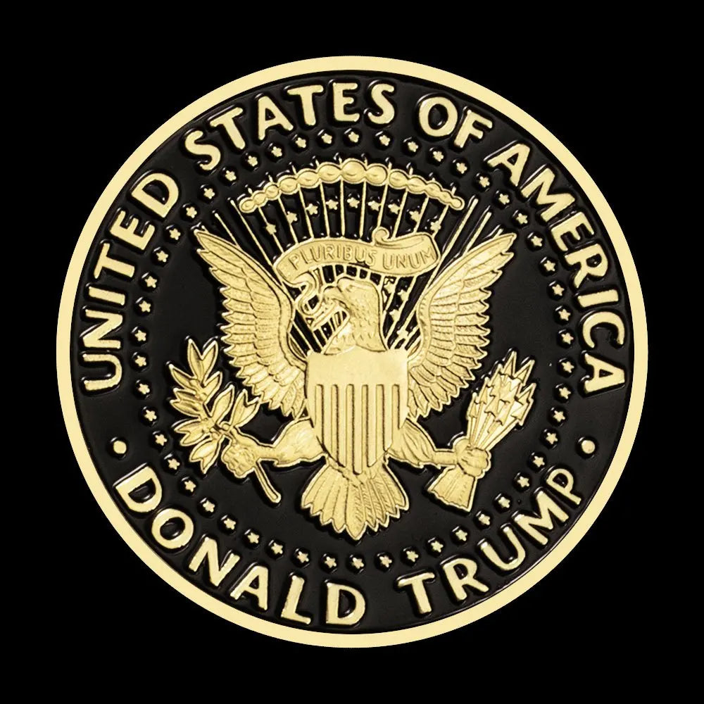 Coin 2024 president Donald Trump - Save America again - with prestigious case