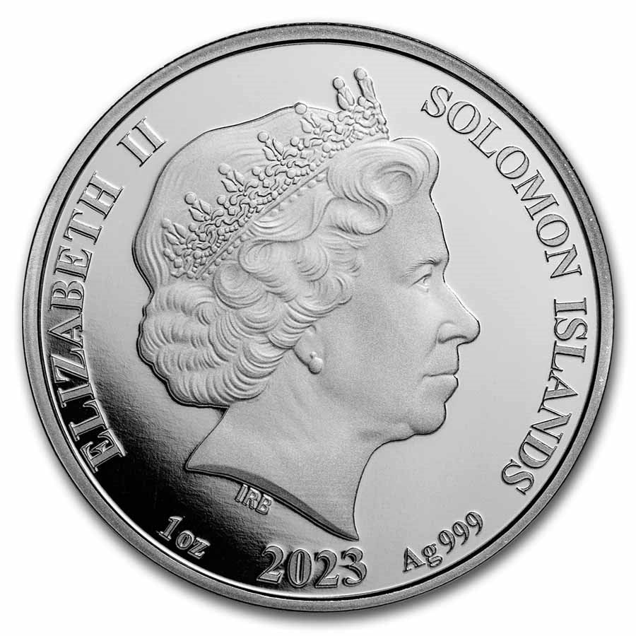 Pure Silver .999 Bullion - number pi queen Elizabeth ii - 1 oz coin: lot of 3