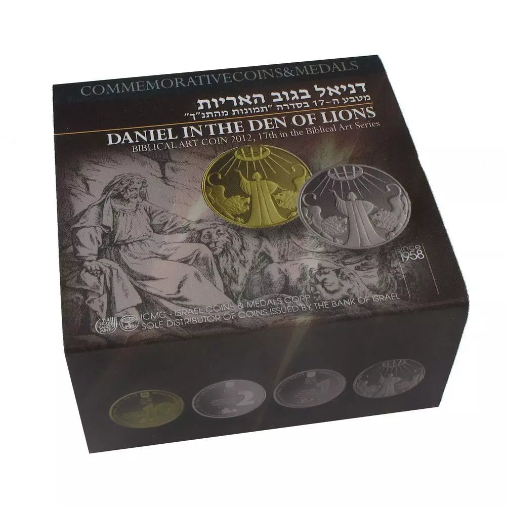 Pure gold .999 Bullion - DANIEL IN THE DEN OF LIONS 1.24 gram coin