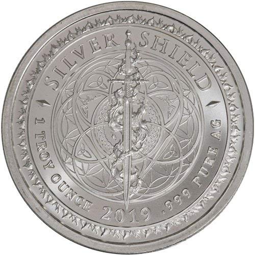 Pure Silver .999 Bullion - Crucifixion of Jesus Christ - 1 oz round coin